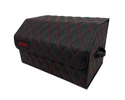 KIUSAR Elite Diamond-Stitched Trunk Organizer